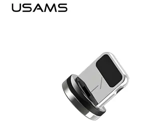USAMS SJ157 silber / Magnetadapter / Lightning / Bulk