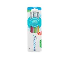 Sensodyne Deep Clean Extra Soft Classic Zahnbürste, 3 Stück