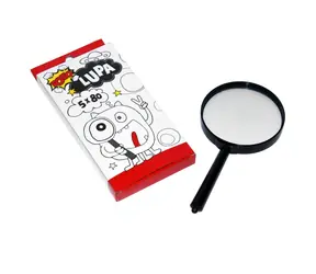 WIKY Lupe 16 cm / Kunststoff / 5-fache Vergrößerung / Linsendurchmesser 80 mm / ab 14 Jahren