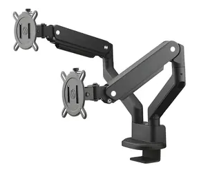 One For All DM 4210 schwarz / Monitorhalterung / Fest / Für 2 Monitore