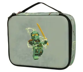 Lego Ninjago Spinjitzu Meister Thermotasche / Isoliert / 3 l Fassungsvermögen / 26 x 20,5 x 7 cm / ab 3 Jahren