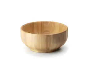 Continenta Servierschale aus Gummibaumholz / Schale /  26 cm / Gummibaumholz