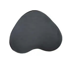 Powerton ERGO DARK EDITION schwarz / Sitzkissen / Memory-Schaum / 460 × 350 × 80 mm