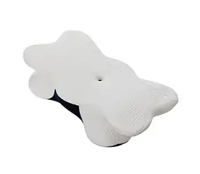Powerton ERGO ELVIA blau / Ergonomisches Kissen / PU-Schaum / abnehmbarer Bezug