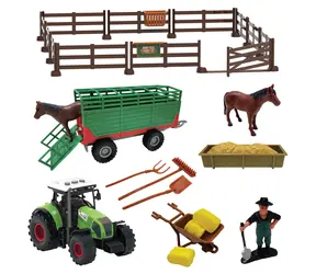 SPARKYS Bauernhof-Spielset / 41 Teile / mit Geräuschen und Lichtern / ab 3 Jahren
