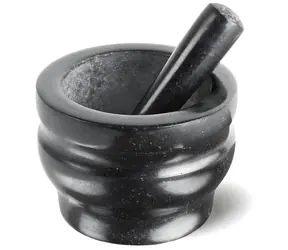 Cole & Mason Mörser und Stößel / Mörser / Granit / O 14 cm × 16 cm