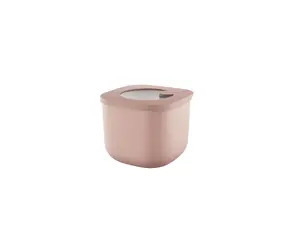 Guzzini Eco Store & More pink / Lebensmittelbehälter / Tief / 750 ml / Biokunststoff / Luftdichter Deckel