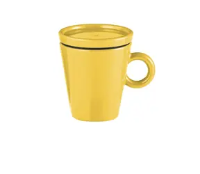 Guzzini Coffee&Go gelb / Espressotasse / 50 ml / Kunststoff