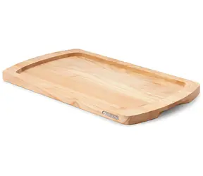 Continenta Schneidebrett 45 x 26 cm, Gummibaumholz / Schneidebrett / Gummibaumholz / Stärke 2 cm