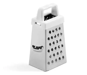 Weis Mini-Reibe / Reibe / Edelstahl / Kunststoff / farbig / 3 x 3,5 x 7,5 cm