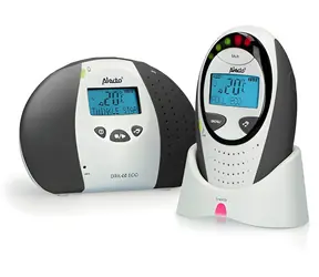Alecto DBX-88 LIMITED grau / Babyphone / DECT / Voller Eco-Modus / Display / Nachtlicht