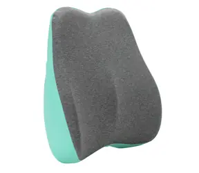 Powerton ERGO PASTEL EDITION Mint / Lendenwirbelstütze / Memory-Schaum / waschbarer Bezug