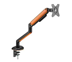 Powerton ERGO VISTA schwarz / Monitorhalterung / 17-32" / VESA 75x75-100x100 / Tragkraft 9 kg / Klemme
