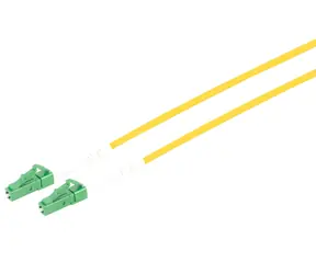 Sconn optisches Patchkabel LC/ APC-LC/ APC / Optisches Patchkabel / Simplex / Singlemode OS2 / 1 m