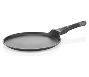 Guzzini Cook&Space grau / Bratpfanne / 28 cm / abnehmbarer Griff / antihaftbeschichtet / induktionsgeeignet
