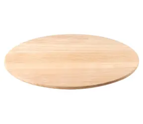 Continenta Drehteller / Tablett / Gummibaum / Kugellager / Durchmesser 35 cm