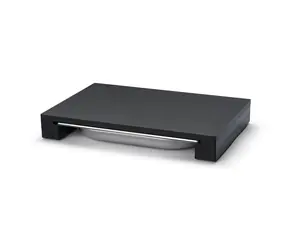 Continenta Schneidebrett mit Schublade Duracore / Schneidebrett / 39 x 27 x 5 cm / Schublade aus Edelstahl