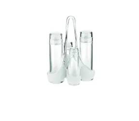 GUZZINI Geschirr TWO-TONE EVERYDAY klar / 18,5 x 14 x 24 cm / Glas, Acryl