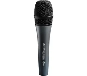 Sennheiser E 845-S schwarz / Dynamisches Mikrofon / Superniere / XLR / kabelgebunden