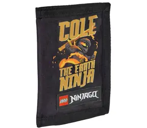 Lego Geldbörse Ninjago Cole / 9 x 13 cm / ab 3 Jahren