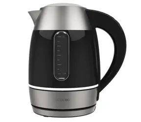 Cecotec ThermoSense 400 VisionLight Edelstahl/Schwarz / Wasserkocher / Edelstahl / 1,7 l / 2200 W / 360°
