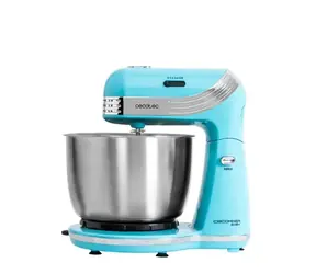 Cecotec Cecomixer Easy, hellblau / Küchenmaschine / 250 W / 3-Liter-Edelstahlschüssel / 6 Geschwindigkeitsstufen