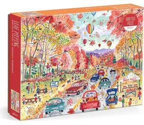 Galison Puzzle „Beobachtung von Herbstblättern“ / 1000 Teile