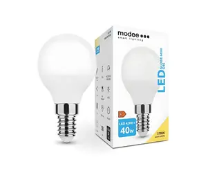 Modee LED-Lampe Mini Globe E14 4,9 W / Ersatz für 40 W / warmweiß 2700 K / 470 lm