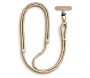 Etteri Universal-Nackenband beige / Nackenband / verstellbare Länge / für Handys mit Rückseite
