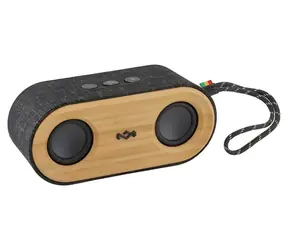 Marley Get Together 2 Mini, schwarz / Tragbarer Lautsprecher / Bluetooth 5.0 / IP67 / 15 Stunden Akkulaufzeit