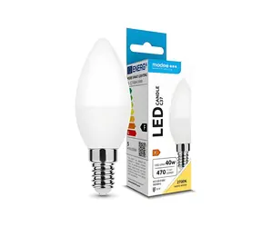 Modee LED-Kerzenlampe E14 4,9 W / Ersatz für 40 W / warmweiß 2700 K / 470 lm / 25.000 h