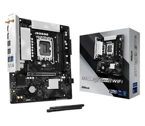 ASRock H810M-X Gen5 WiFi / Mainboard / LGA1851 / Intel H810 / 2x DDR5 / 2,5G LAN / Wi-Fi 6 / mATX