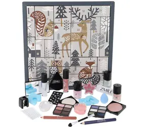 ZMILE COSMETICS Adventskalender-Puzzle „Skandinavische Tierwelt“ / Kosmetik für Mädchen / 24 Teile