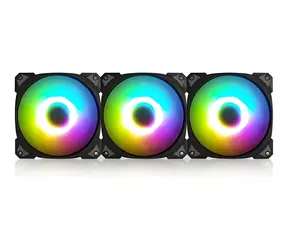 In Win Neptune AN140 schwarz / Lüfter / 140 mm / ARGB / 3 Stück + Verlängerungskabel