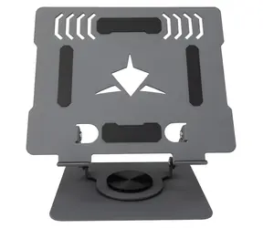White Shark ICE ARROW schwarz / Laptopständer / 360° drehbar / Metall / 11,6-14 Zoll