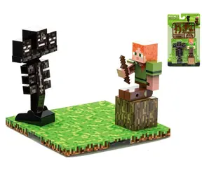 WIKY WORLD Baukasten Künstler mit Statue / Kunststoff, Magnet / Auf Karte / Ab 6 Jahren