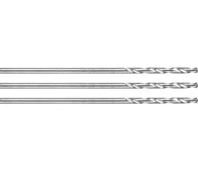 Graphite Metallbohrer HSS 1 mm / Metallbohrer / DIN 338 / Durchmesser 1 mm / 3 Stück
