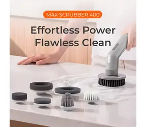 Flextail Max Schrubber 400 / Elektrische Reinigungsbürste / IPX8 / 4 Nm / 120 min / USB-C