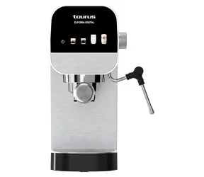 Taurus Euforia Digital Kaffeemaschine, schwarz / Hebelbedienung / 1350 W / 20 bar / 1,5 l / Display