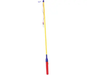 WIKY Leuchtender Laternenstab, bunt, 60 cm / Laternenstab / Licht / Batteriebetrieben (2x AA)