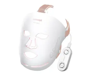 Concept MO8303 Perfect Skin White / LED-Gesichtsmaske / 3 Lichtmodi / 2500 mAh Akku