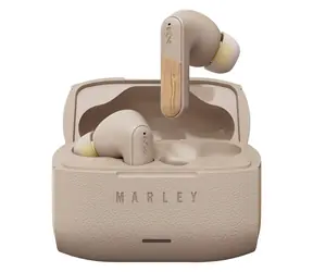 Marley Trenchtown ANC Creme / Kabellose In-Ear-Kopfhörer mit Mikrofon / ANC / IPX5 / bis zu 24 Stunden Akkulaufzeit