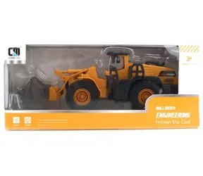 ALLTOYS Schwungradlader (Planierraupe) / Baumaschine / Kunststoff / ab 3 Jahren