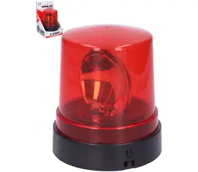 WIKY Polizei-Leuchtfeuer rot / Magnetbetrieben / Batteriebetrieben / Licht und Ton / ab 3 Jahren