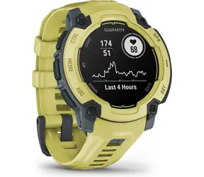Garmin Instinct E 45mm Electric Lime mit Electric Lime Armband / Smartwatch / GPS / BT / tägliche Aktivitätsmessung / 10 ATM