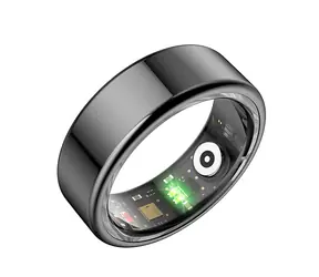 Ausgepackt - Powerton SMART Ring Größe 11 schwarz / Smart Ring / BT 5.0 / IP68 / unverpackt
