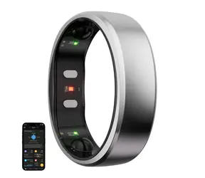 RingConn Gen 2 SMART Ring Größe 11 Silber / Smart Ring / Titan / BT 5.0 / IP68