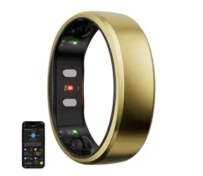 RingConn Gen 2 SMART Ring Größe 9 Gold / Smart Ring / Titan / BT 5.0 / IP68