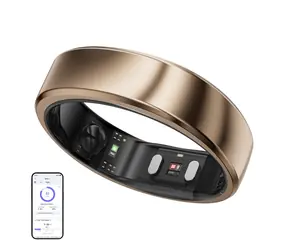 RingConn Air Gen 2 SMART Ring Größe 9 Gold / Smart Ring / Titanstahl / BT 5.0 / IP68