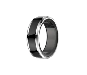 Ausgepackt - CUBE1 SMART Ring-Größe 10 (20,8 mm) schwarz / Smart Ring / Bluetooth 5.1 / 5ATM / ausgepackt
